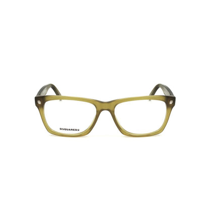 Dsquared² Men's Bicolor Acetate Glasses – Green Frames, 53mm