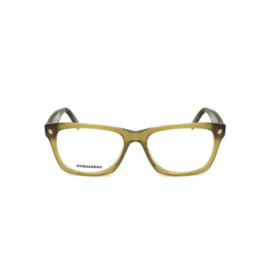 Dsquared² Men's Bicolor Acetate Glasses – Green Frames, 53mm