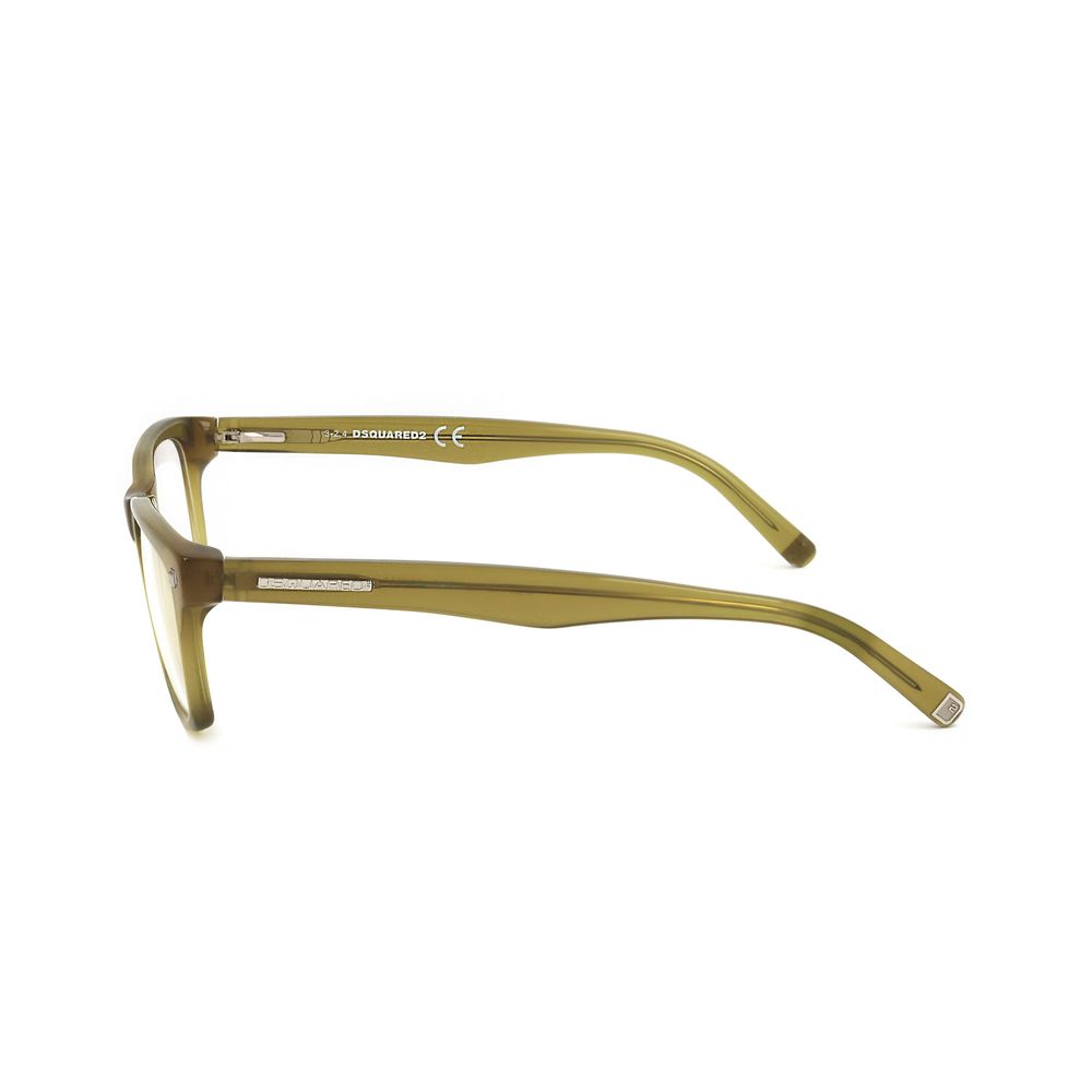 Dsquared² Men's Bicolor Acetate Glasses – Green Frames, 53mm