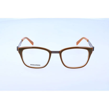 Dsquared² Men's Optical Glasses – Green Square Frame, 50mm