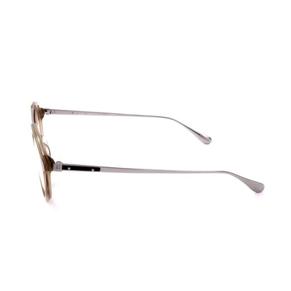 Dunhill Men's Optical Glasses – Beige Square Frame, 50mm