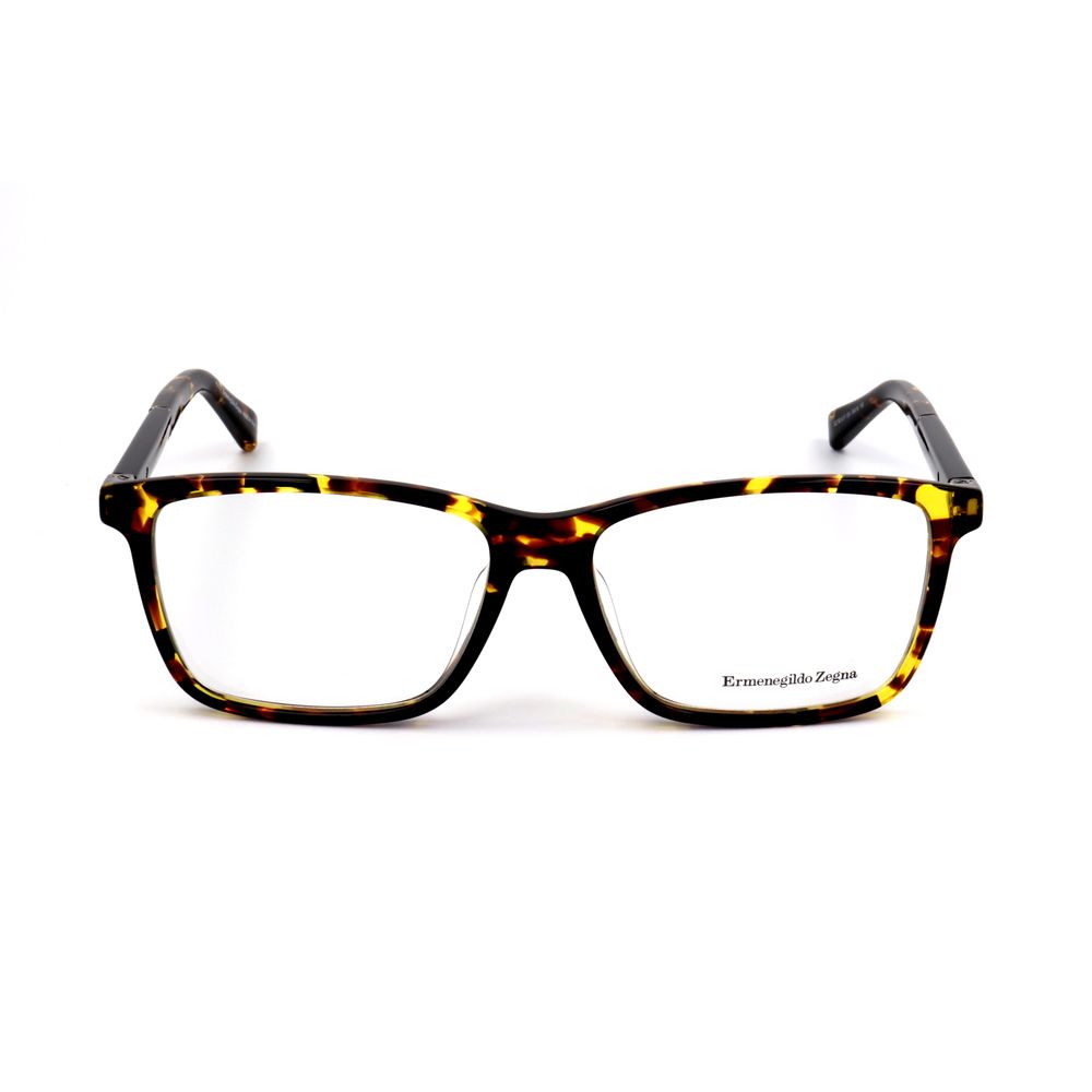 Ermenegildo Zegna Multicolor Acetate Glasses – Square Frame, 59mm