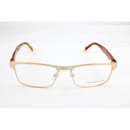 Ermenegildo Zegna Men’s Optical Glasses – Pink Metal Frame, 54mm