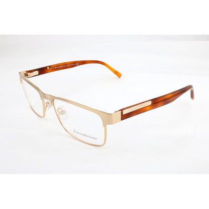 Ermenegildo Zegna Men’s Optical Glasses – Pink Metal Frame, 54mm