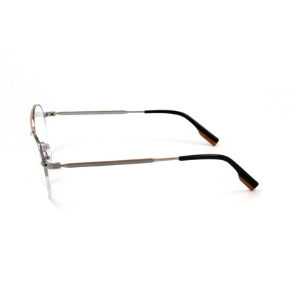 Ermenegildo Zegna Men's Optical Glasses – Gray Metal Frame, 51mm