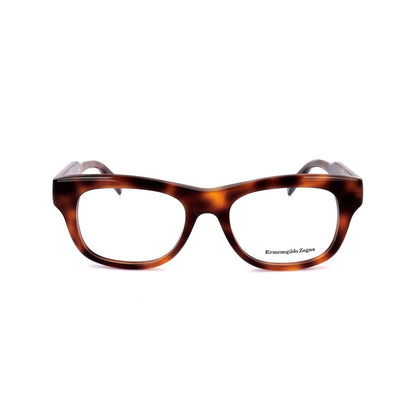 Ermenegildo Zegna Men's Optical Glasses – Brown Resin Frame, 53mm