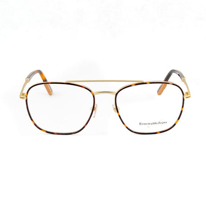 Ermenegildo Zegna Men's Optical Glasses – Golden Metal Frame, 50mm