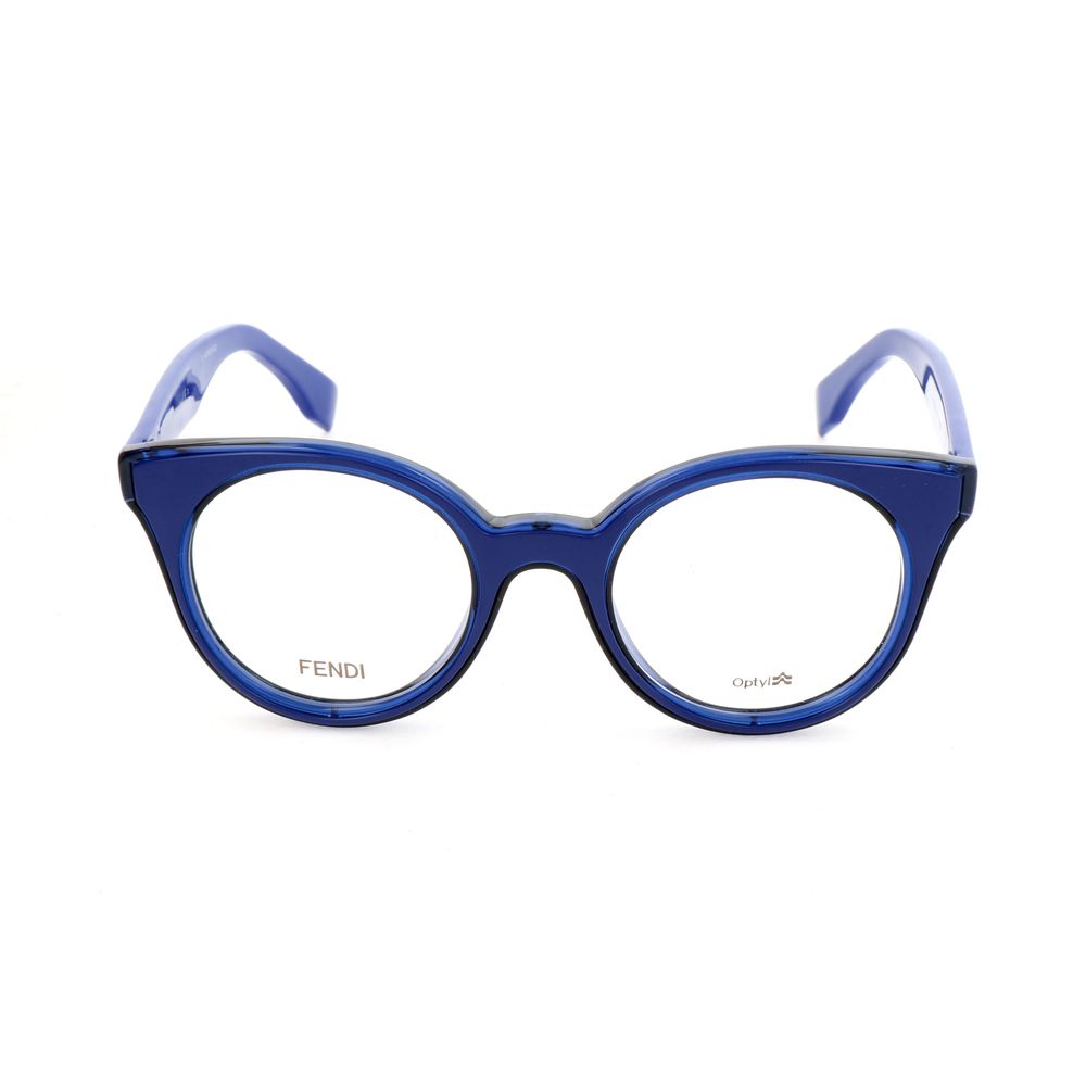 Fendi Women’s Optical Glasses – Blue Square Frame, 47mm