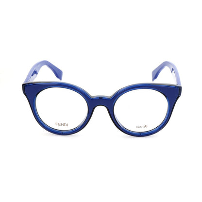 Fendi Women’s Optical Glasses – Blue Square Frame, 47mm