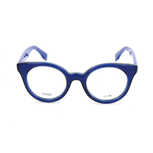 Fendi Women’s Optical Glasses – Blue Square Frame, 47mm