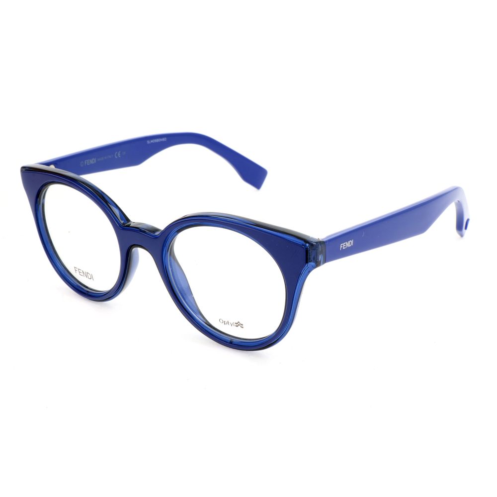 Fendi Women’s Optical Glasses – Blue Square Frame, 47mm