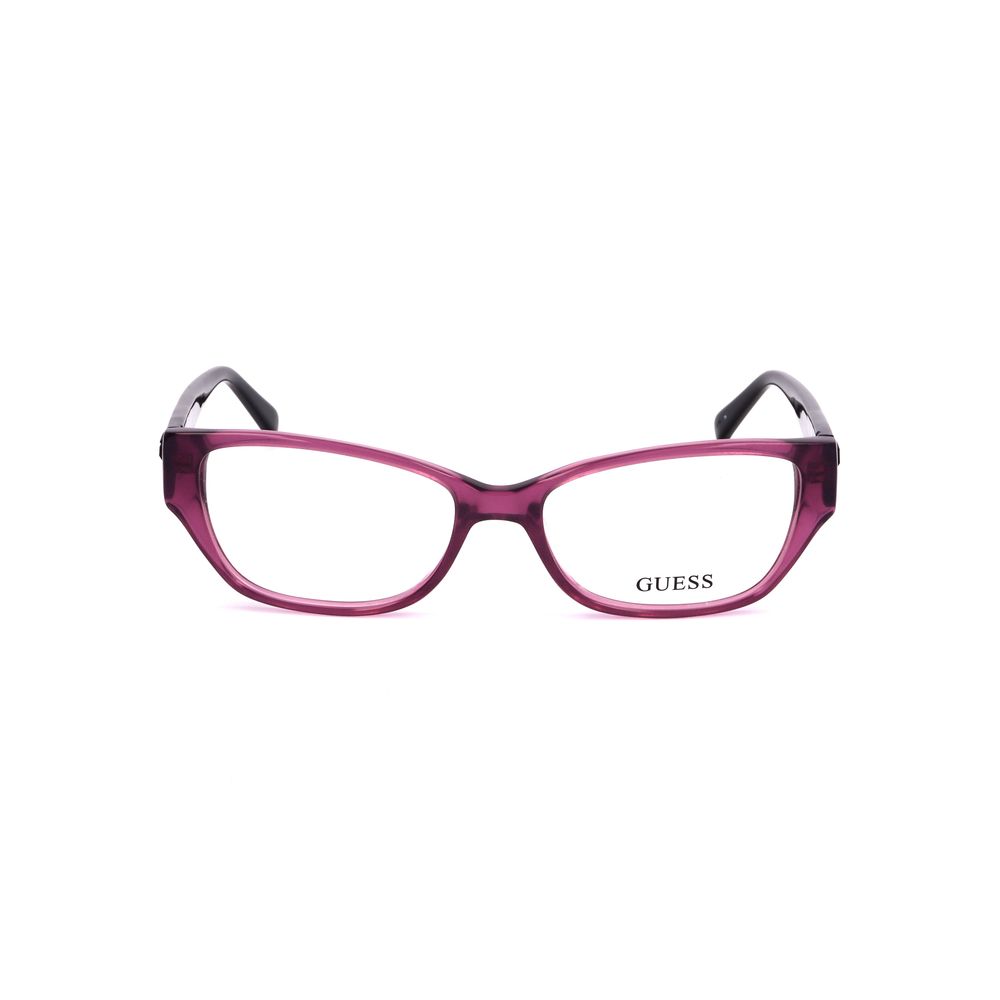 Guess Women’s Square Optical Glasses – Purple Frames, 52mm