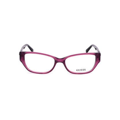 Guess Women’s Square Optical Glasses – Purple Frames, 52mm