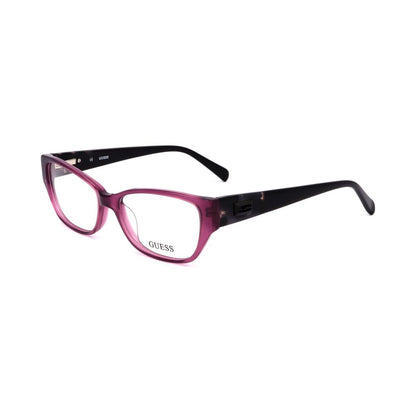 Guess Women’s Square Optical Glasses – Purple Frames, 52mm
