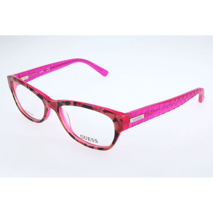 Guess Women’s Optical Glasses – Pink Square Frame, 53mm