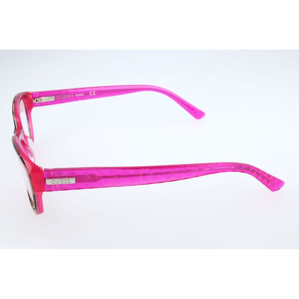Guess Women’s Optical Glasses – Pink Square Frame, 53mm