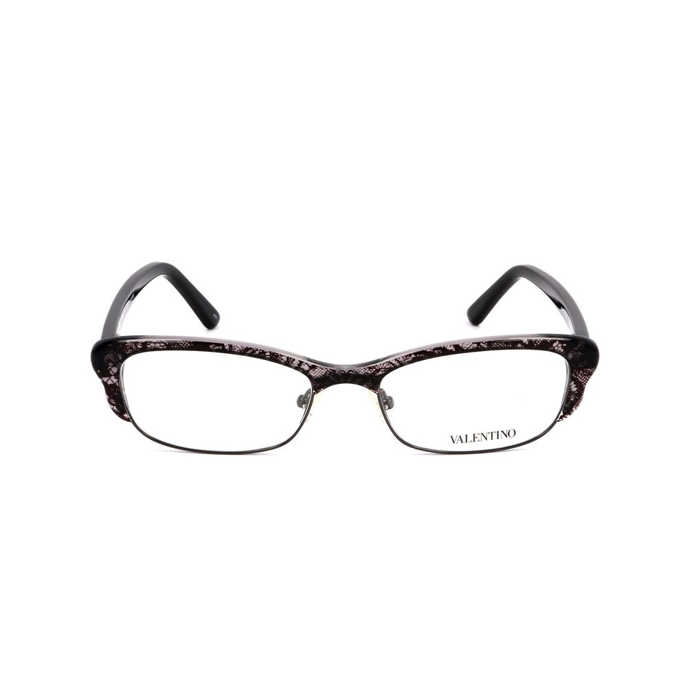 Valentino Women’s Optical Glasses – Grey Square Frame, 52mm