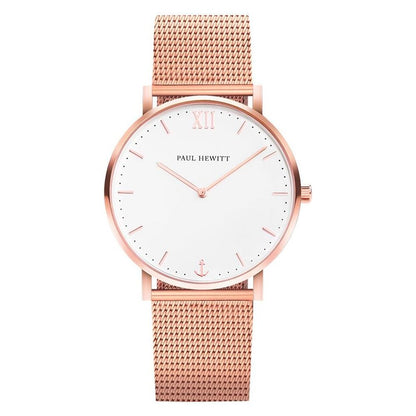 PAUL HEWITT Women's Stainless Steel Dress Watch, Pink, Quartz