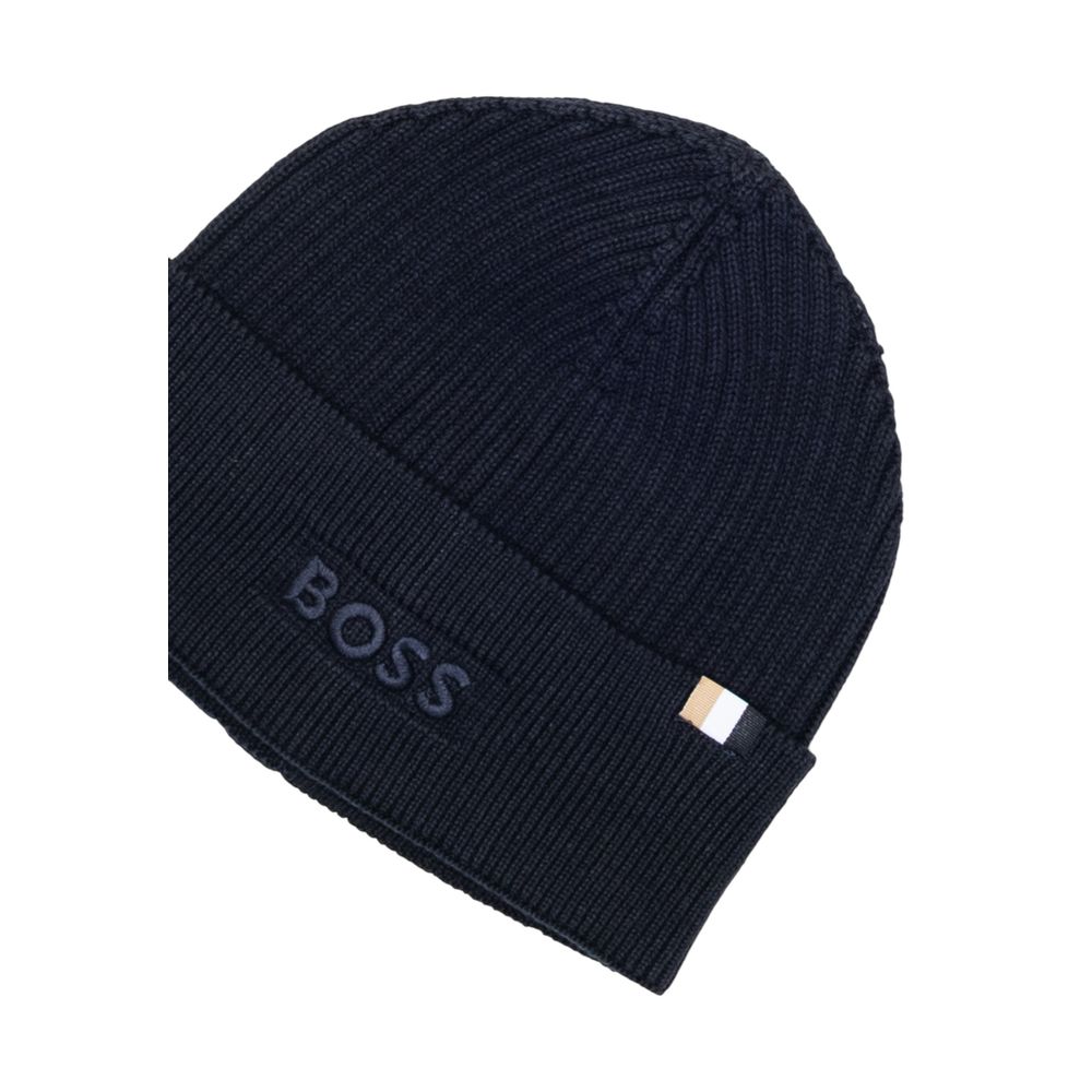 Hugo Boss Blue Cotton Cap
