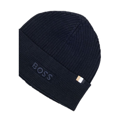 Hugo Boss Blue Cotton Cap