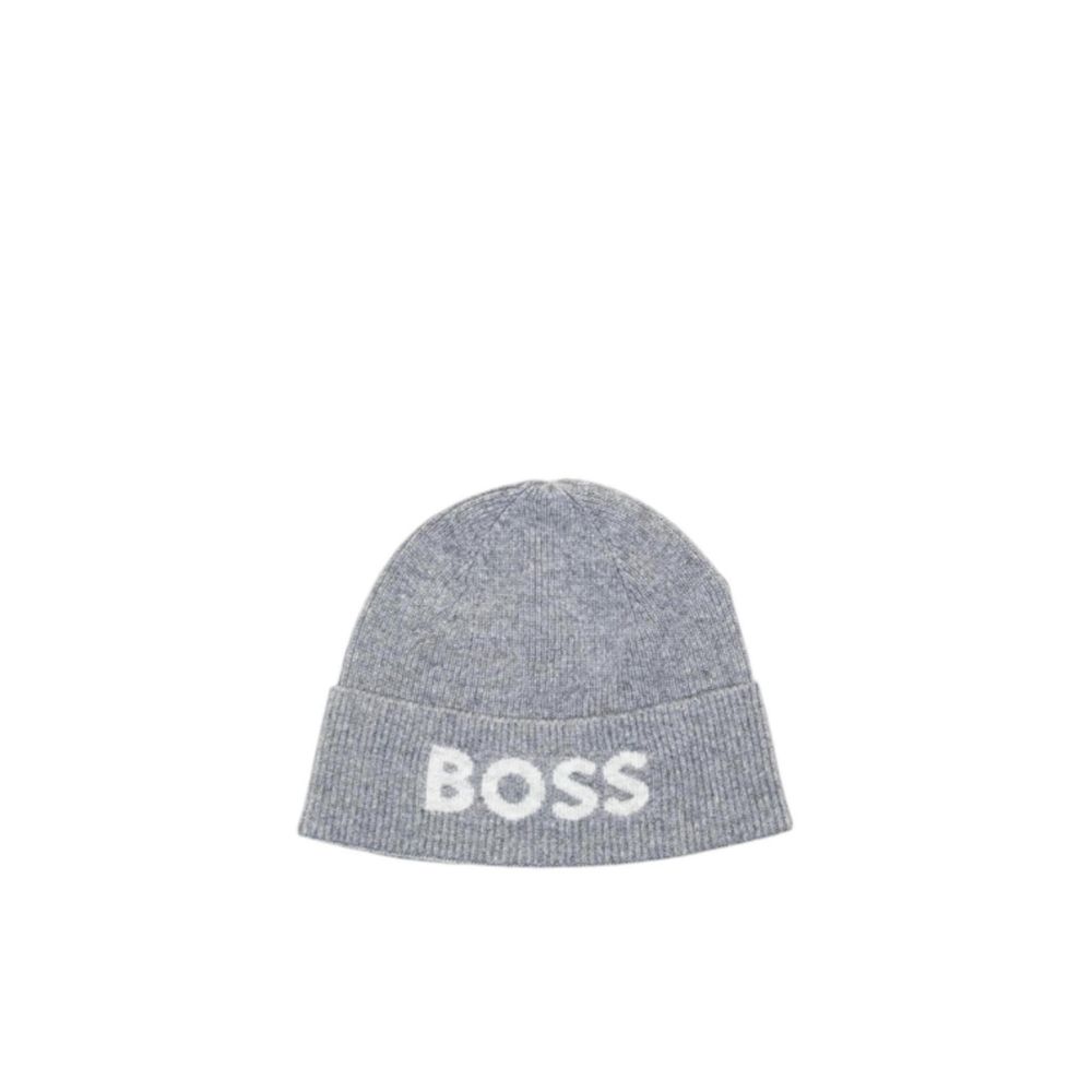 Hugo Boss Gray Recycled Polyamide Cap
