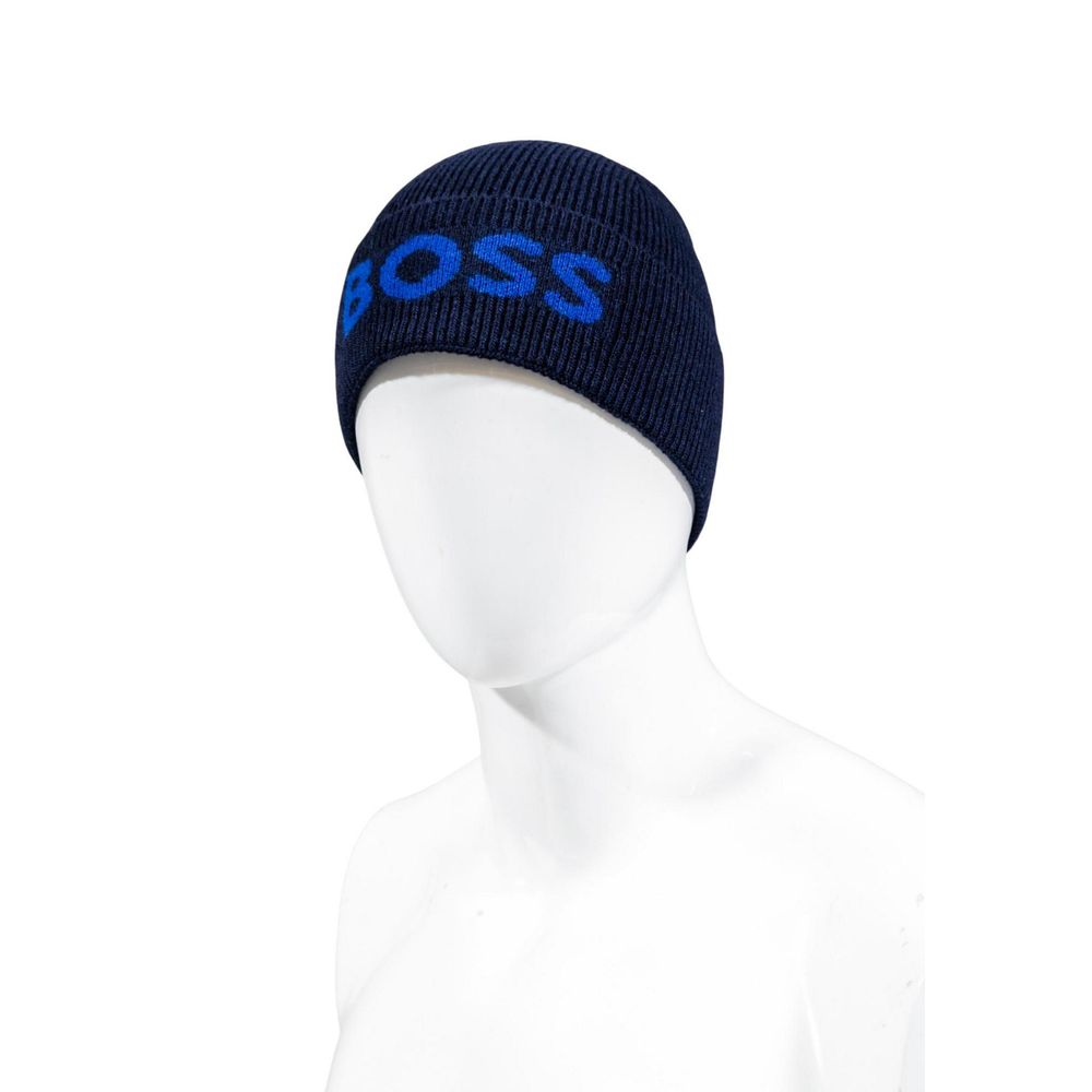Hugo Boss Blue Recycled Polyamide Cap