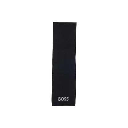 Hugo Boss Black Polyacrylic Scarf – Elios_Scarf 10274288