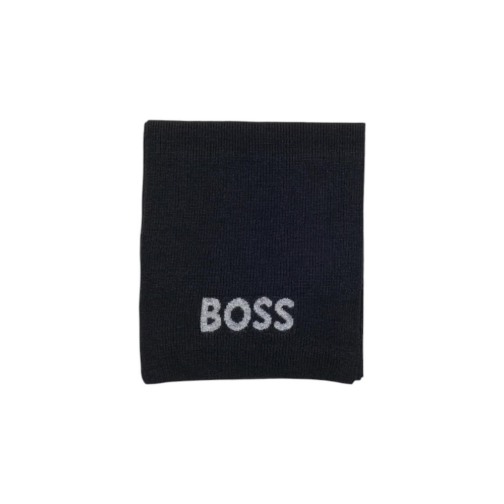 Hugo Boss Black Polyacrylic Scarf – Elios_Scarf 10274288