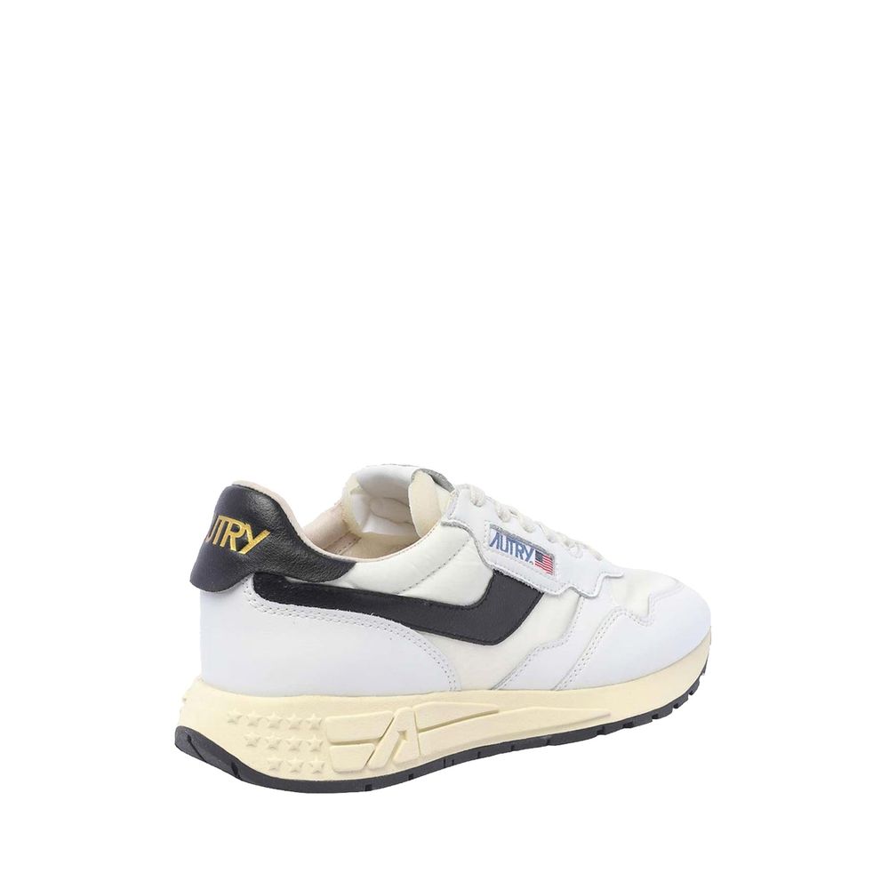 Autry White Leather Low Top Sneakers for Women