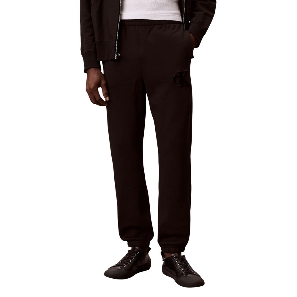 Calvin Klein Jeans Black Cotton Joggers
