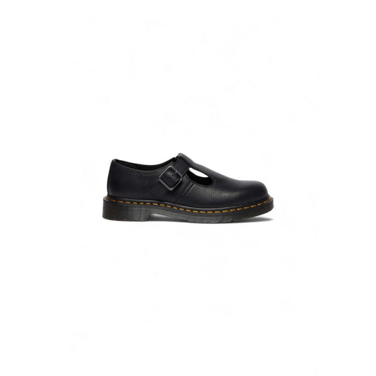 Dr. Martens Black Leather Platform Pumps