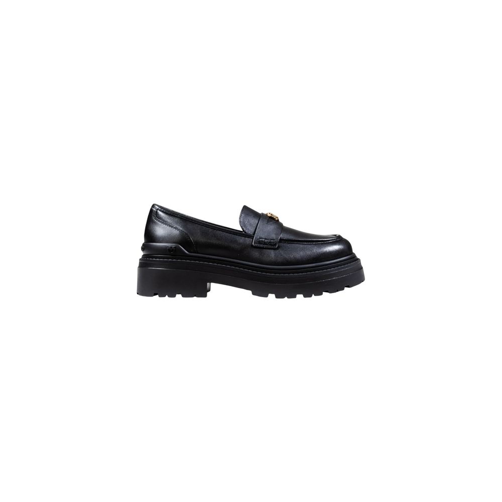 PINKO Black Leather Platform Pumps - MIA 24 SD0403P001
