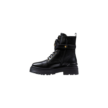 PINKO Black Leather Ankle Boots - MIA 07 SD0147P001