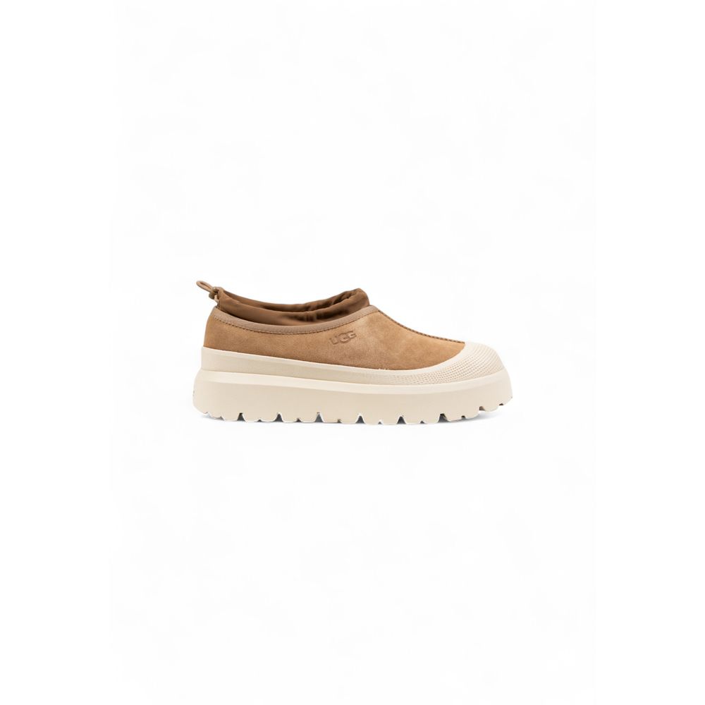 UGG Beige Suede Leather Clogs - Tasman Weather Hybrid for Men