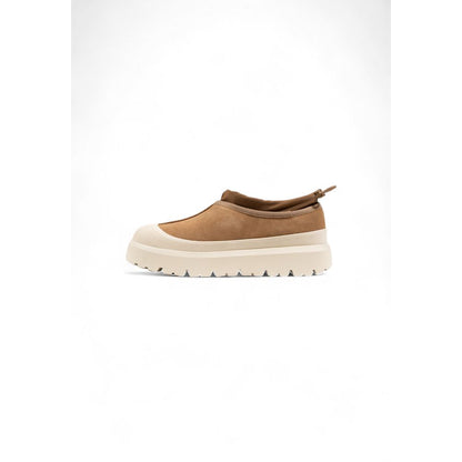UGG Beige Suede Leather Clogs - Tasman Weather Hybrid for Men