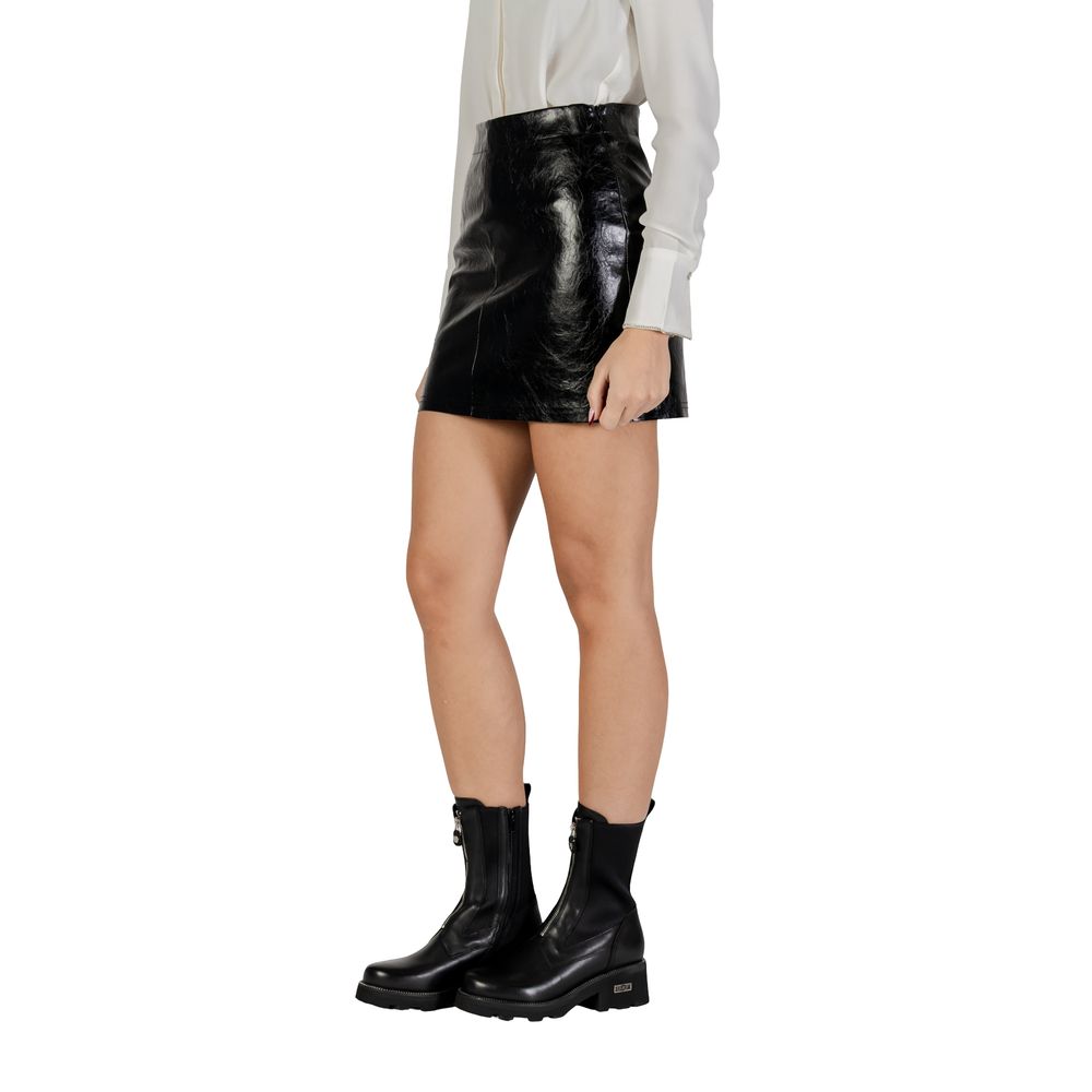 Jacqueline De Yong Jdycosmo Hw Skirt Pnt 15357418 - Black Polyester Mini Skirt