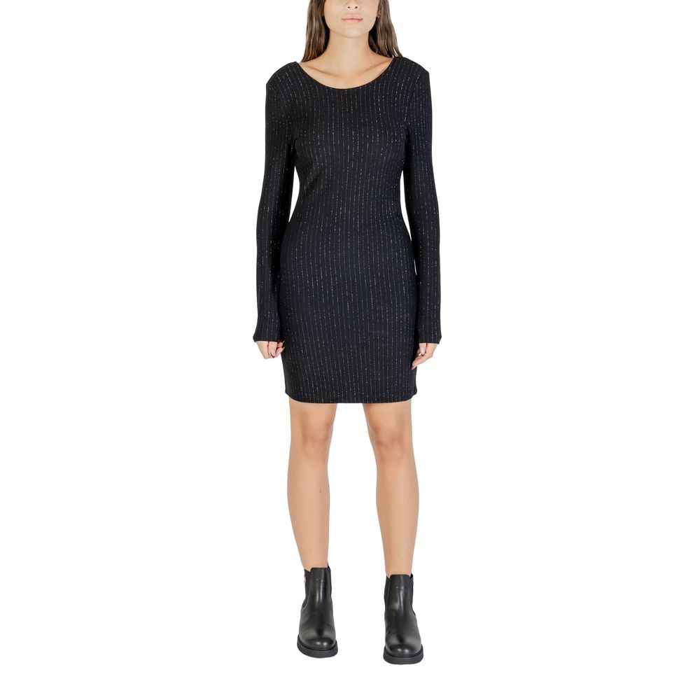 Jacqueline De Yong Jdymary L/S Lurex Openback Dress Jrs Dia 15359902