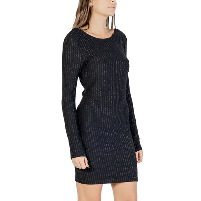 Jacqueline De Yong Jdymary L/S Lurex Openback Dress Jrs Dia 15359902
