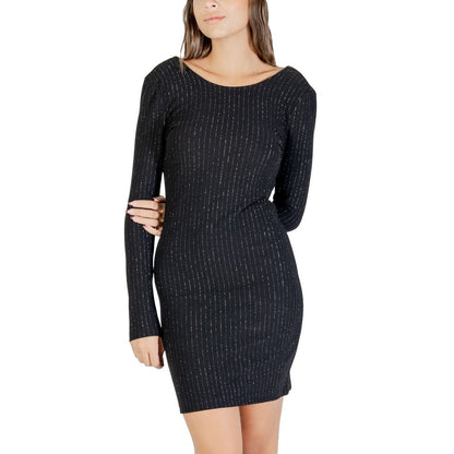 Jacqueline De Yong Jdymary L/S Lurex Openback Dress Jrs Dia 15359902