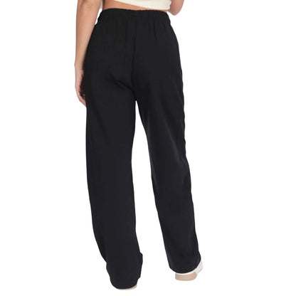 County of Milan Black Cotton Joggers