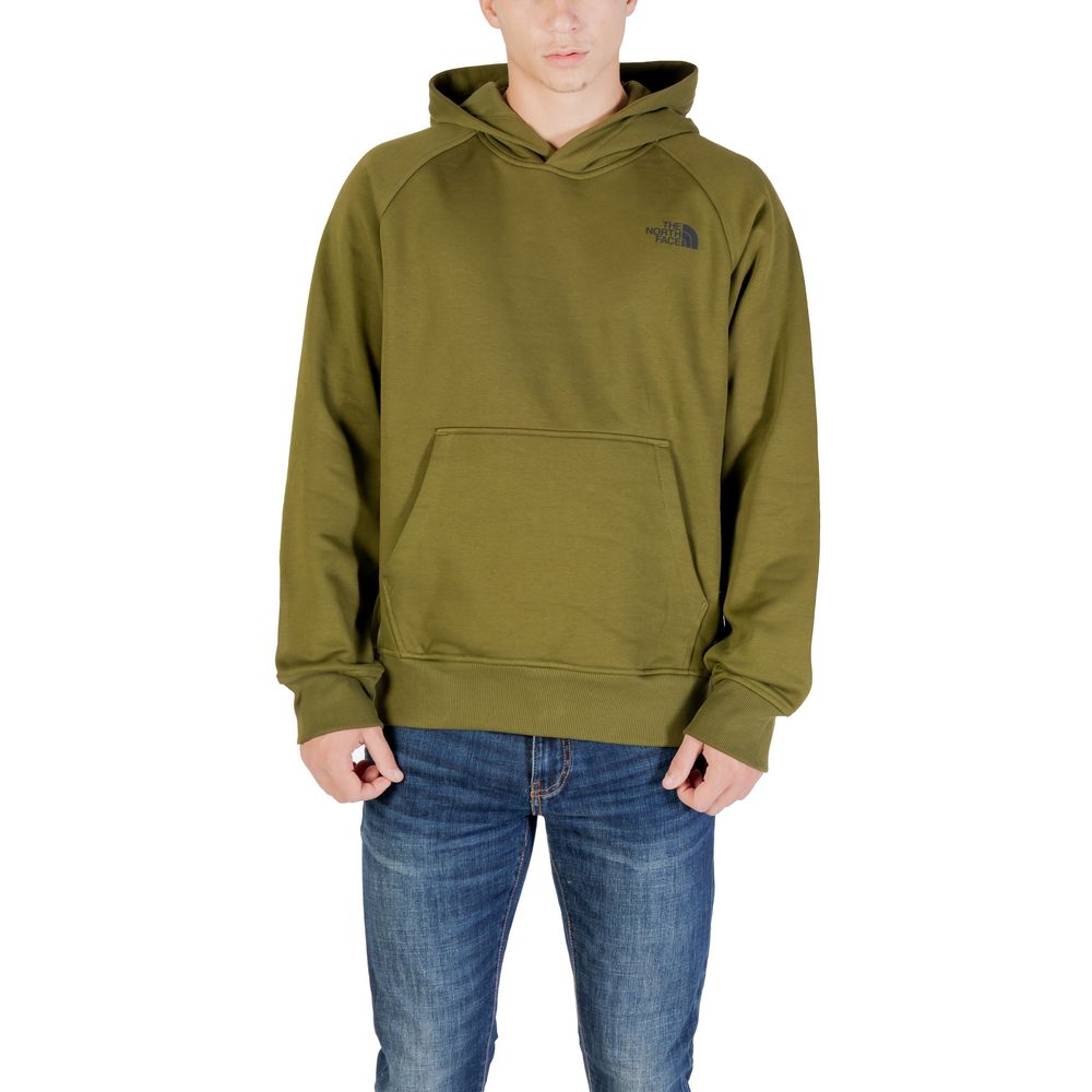 The North Face Green M Raglan Box NSE Hoodie