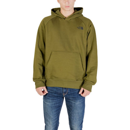 The North Face Green M Raglan Box NSE Hoodie