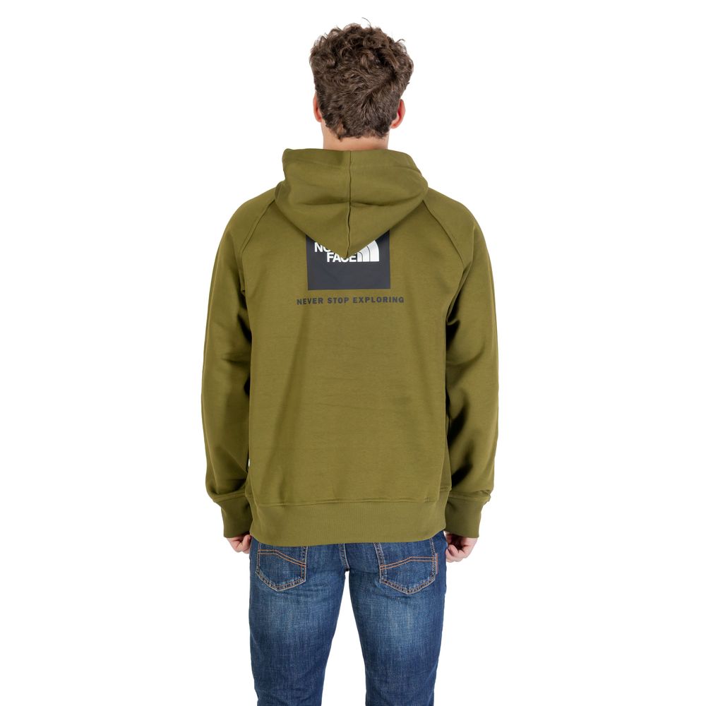 The North Face Green M Raglan Box NSE Hoodie