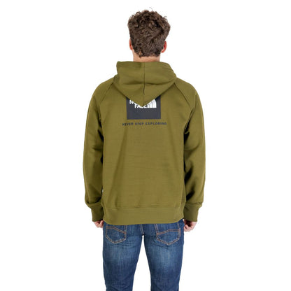 The North Face Green M Raglan Box NSE Hoodie