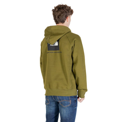 The North Face Green M Raglan Box NSE Hoodie