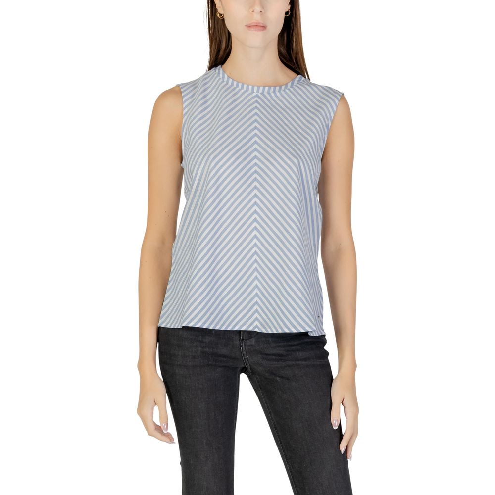 Tommy Hilfiger Jeans Crinkle Vis Mix Sleeveless Women's Tank Top