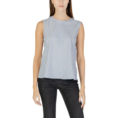 Tommy Hilfiger Jeans Crinkle Vis Mix Sleeveless Women's Tank Top
