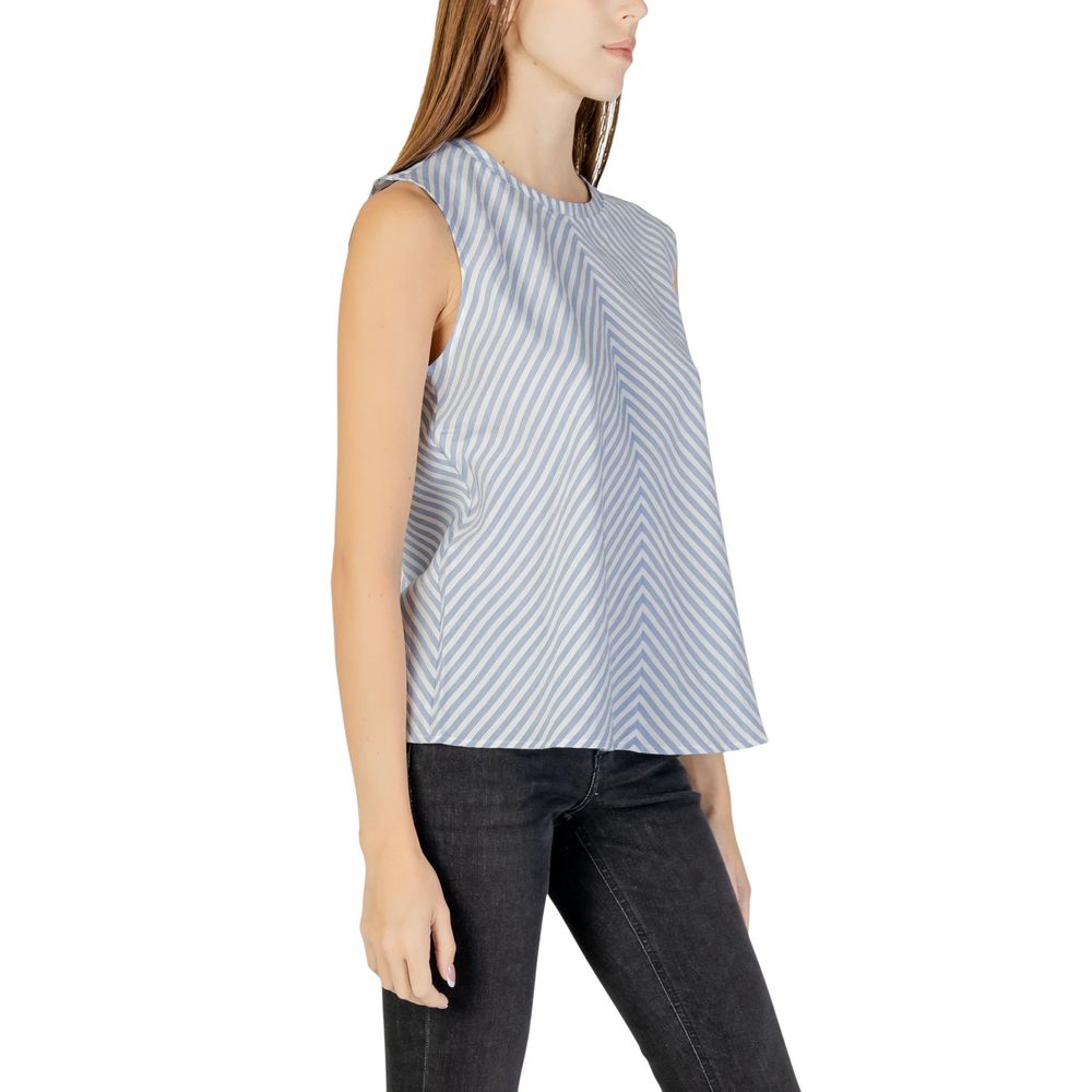 Tommy Hilfiger Jeans Crinkle Vis Mix Sleeveless Women's Tank Top