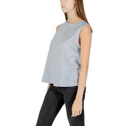 Tommy Hilfiger Jeans Crinkle Vis Mix Sleeveless Women's Tank Top