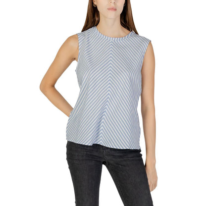 Tommy Hilfiger Jeans Crinkle Vis Mix Sleeveless Women's Tank Top